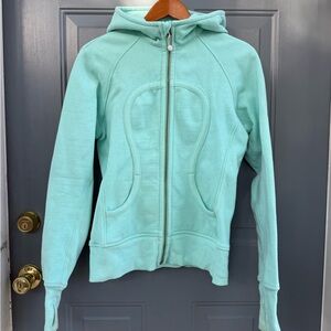 Lululemon Athletica Scuba Full Zip Hoodie Jacket - Mint